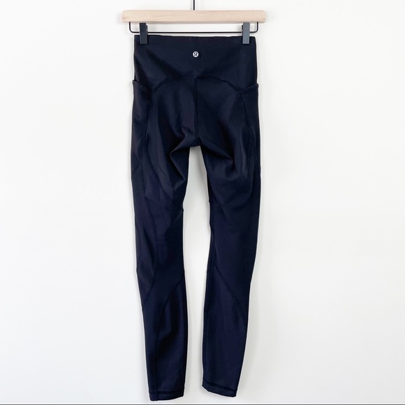 SOLD Lululemon On Repeat High Rise Tight Black 4 - Picture 4 of 12